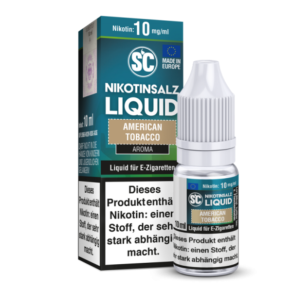 SC - American Tobacco - 10ml - Nikotinsalz - 20mg