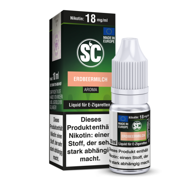 SC - Erdbeermilch - 10ml Liquid