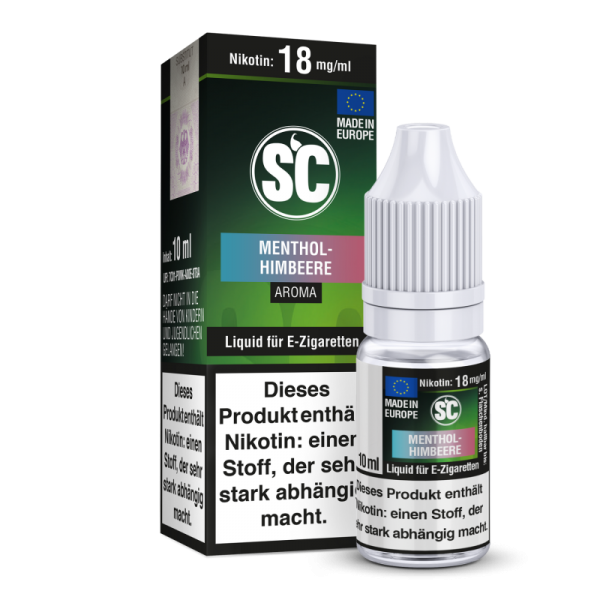 SC - Menthol-Himbeere - 10ml Liquid