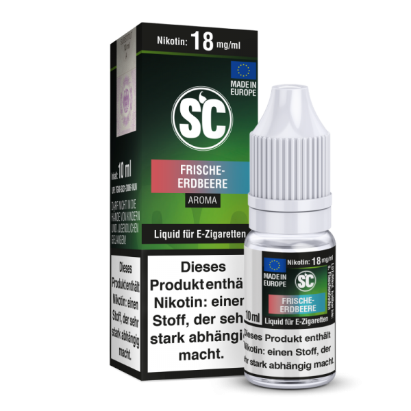 SC - Frische Erdbeere - 10ml Liquid