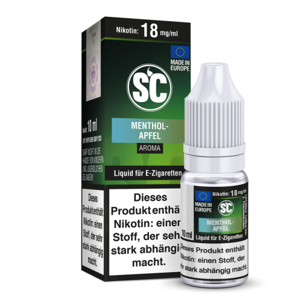 SC - Menthol-Apfel - 10ml Liquid