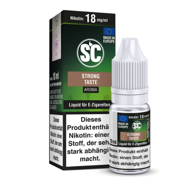 SC - Strong Taste Tabak - 10ml Liquid