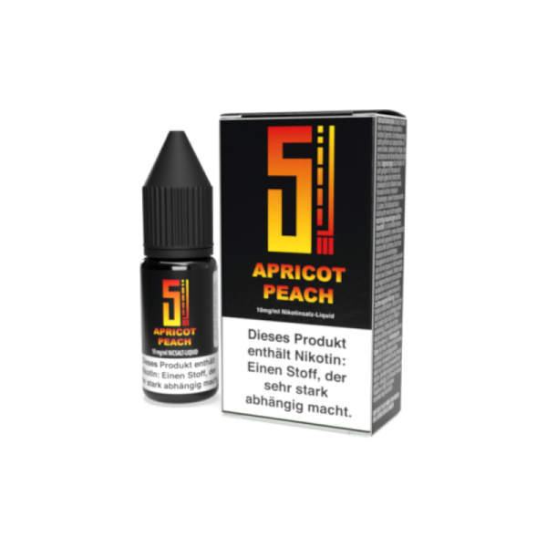 5EL - Apricot Peach - 10ml Nikotinsalz Liquid