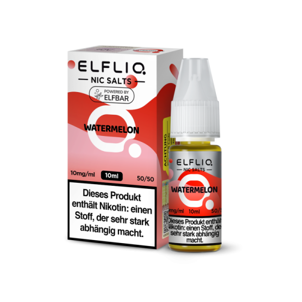 ELFLIQ - Watermelon - 10ml Nikotinsalz Liquid