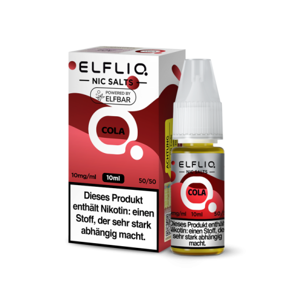 ELFLIQ - Cola - 10ml Nikotinsalz Liquid