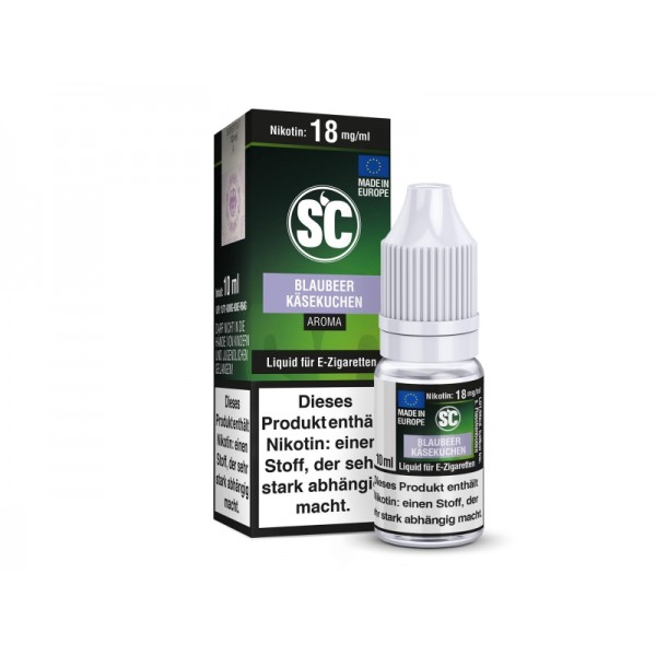 SC - Blaubeer Käsekuchen - 10ml Liquid