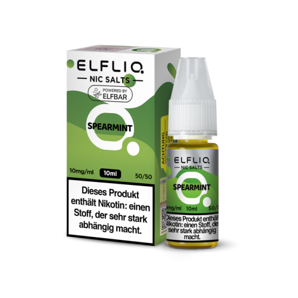 ELFLIQ - Spearmint - 10ml Nikotinsalz Liquid