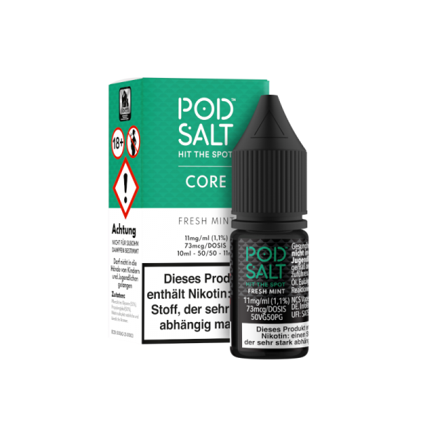 Pod Salt Core - Fresh Mint - 10ml Nikotinsalz Liquid