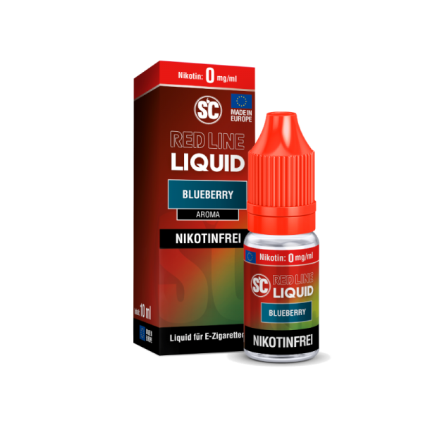 SC - Red Line - Blueberry - 10ml Nikotinsalz Liquid