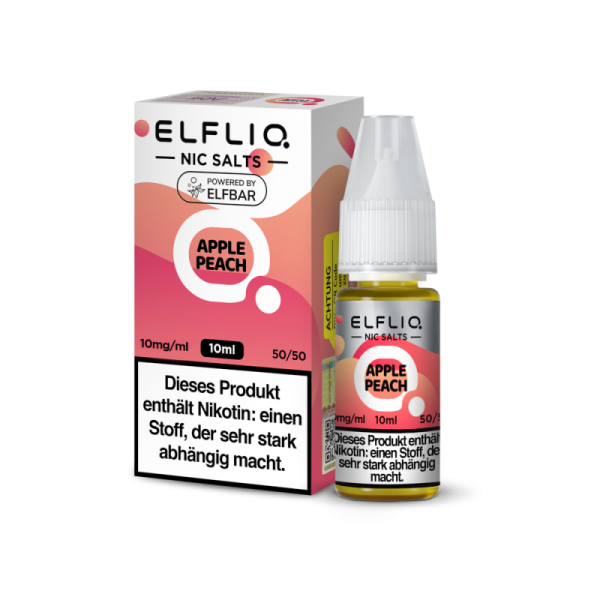 ELFLIQ - Apple Peach - 10ml Nikotinsalz Liquid