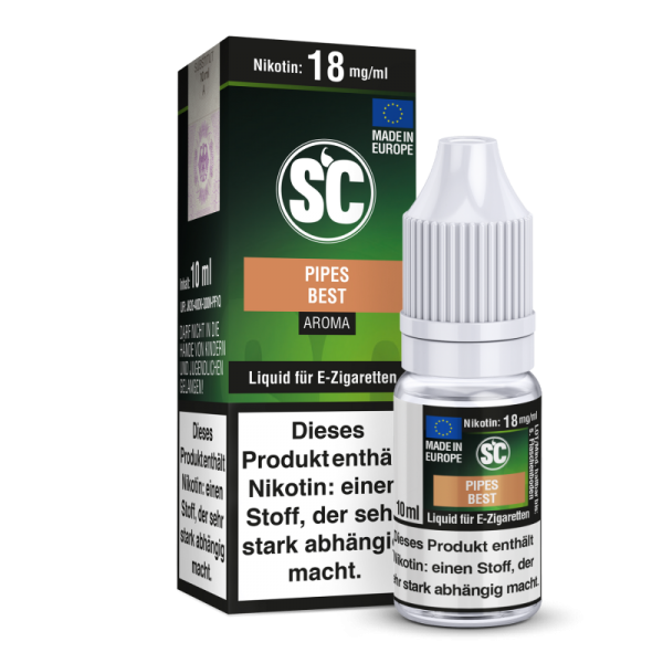 SC - Pipes Best Tabak - 10ml Liquid