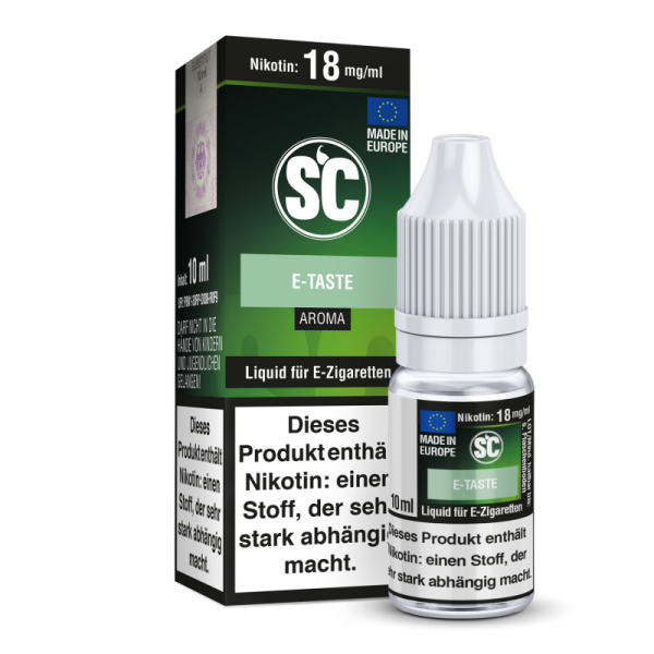 SC - E-Taste - 10ml Liquid