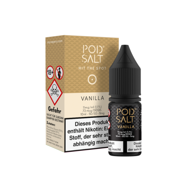 Pod Salt - Vanilla - 10ml Nikotinsalz Liquid