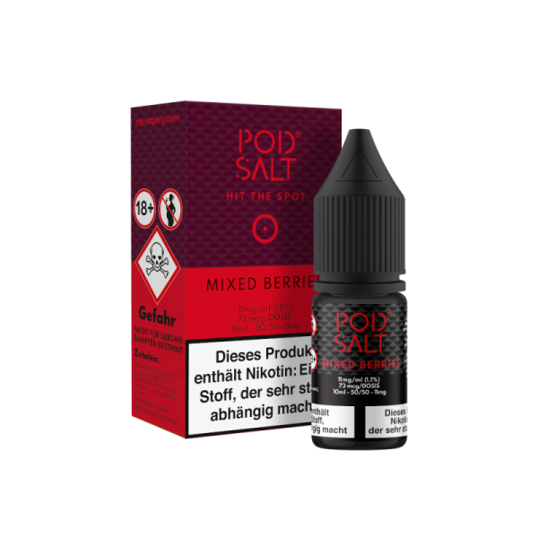 Pod Salt - Mixed Berries - 10ml Nikotinsalz Liquid