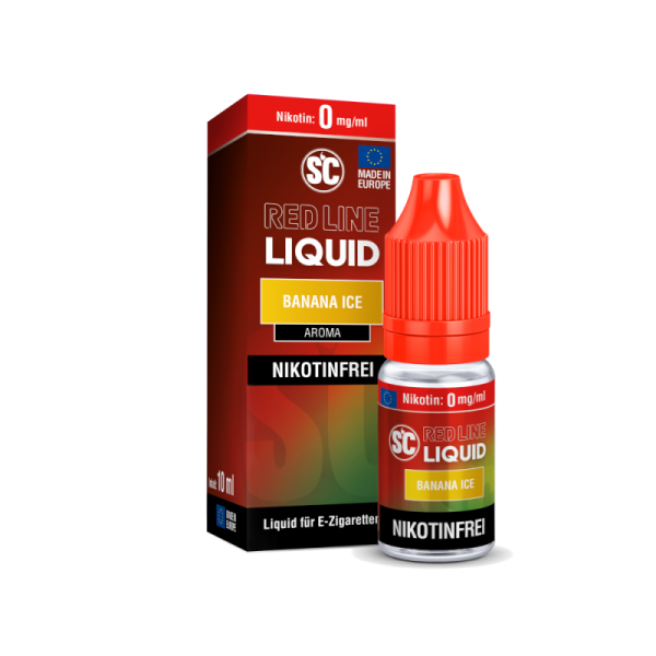 SC - Red Line - Banana Ice - 10ml Nikotinsalz Liquid