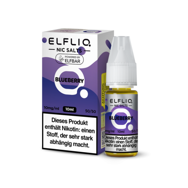 ELFLIQ - Blueberry - 10ml Nikotinsalz Liquid