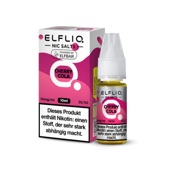 ELFLIQ - Cherry Cola - 10ml Nikotinsalz Liquid