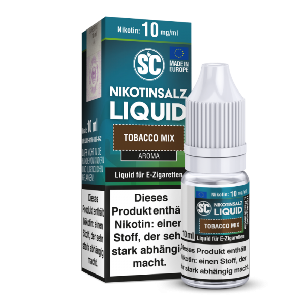 SC - Tobacco Mix - 10ml Nikotinsalz Liquid