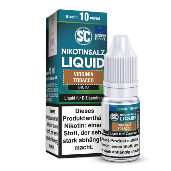 SC - Virginia Tobacco - 10ml Nikotinsalz Liquid 20mg/ml