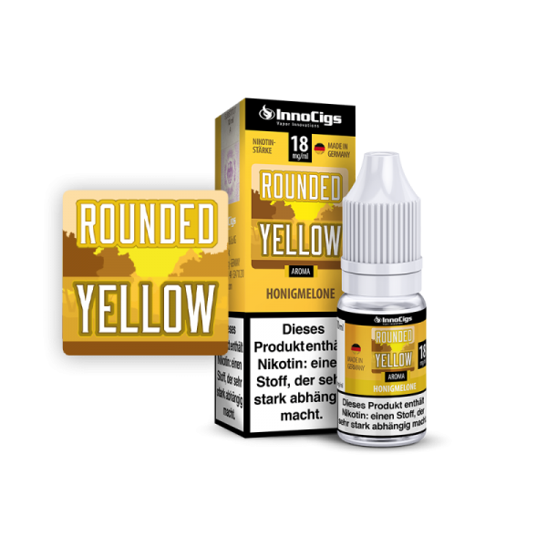 InnoCigs - Rounded Yellow  - 10ml Liquid