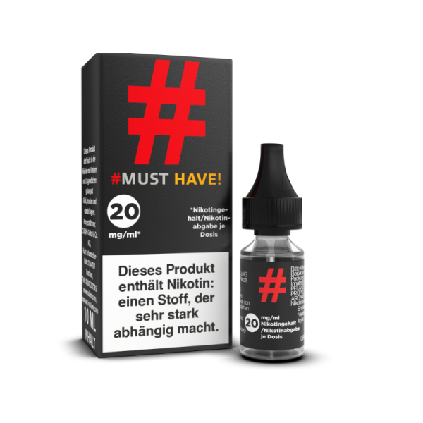 Must Have - 10ml Nikotinsalz Liquid