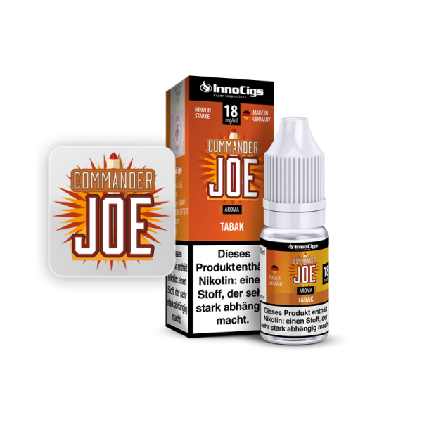 InnoCigs - Commander Joe - 10ml Liquid