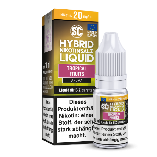 SC - Tropical Fruits - 10ml Hybrid Nikotinsalz Liquid