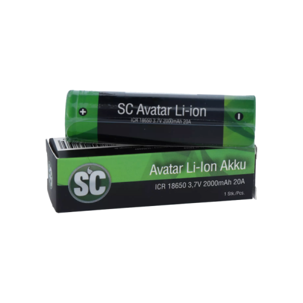 SC - 18650er - 2000 mAh - Akku