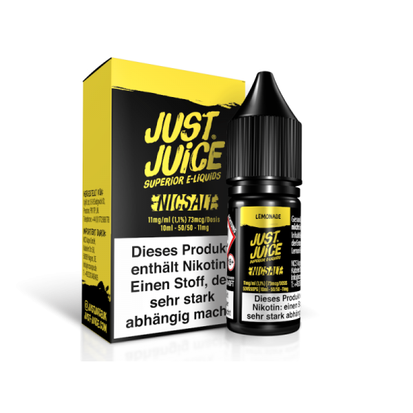 Just Juice - Lemonade - 10ml Nikotinsalz Liquid