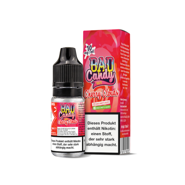 Bad Candy Liquids - Cherry Cloud - 10ml Nikotinsalz Liquid