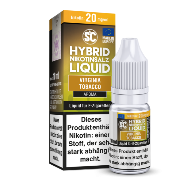 SC - Virginia Tobacco - 10ml Hybrid Nikotinsalz Liquid