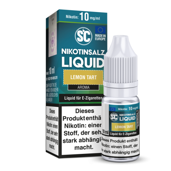 SC - Lemon Tart - 10ml Nikotinsalz Liquid