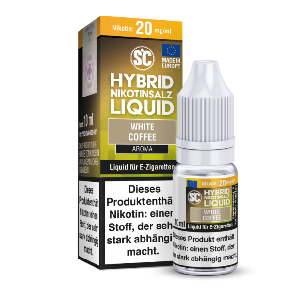 SC - White Coffee - 10ml Hybrid Nikotinsalz Liquid