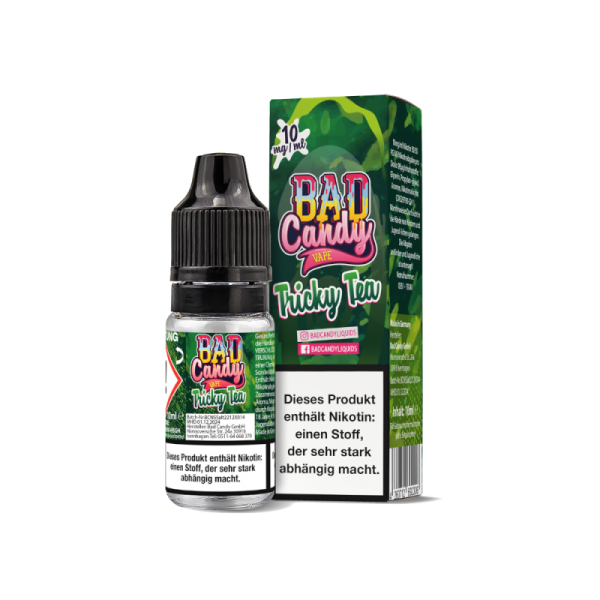 Bad Candy Liquids - Tricky Tea - 10ml Nikotinsalz Liquid