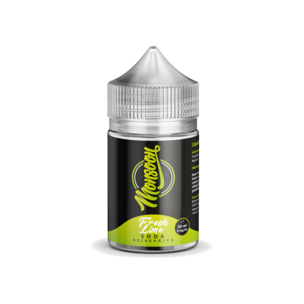 Monsoon - Fresh Lime - 50 ml 0mg/ml