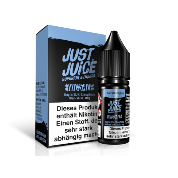 Just Juice - Blue Raspberry - 10ml Nikotinsalz Liquid