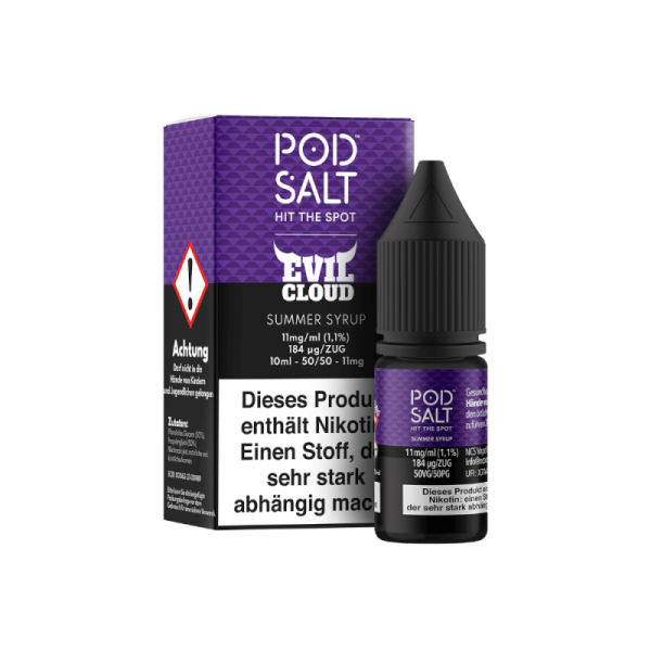 Pod Salt Fusion - Summer Syrup - 10ml Nikotinsalz Liquid