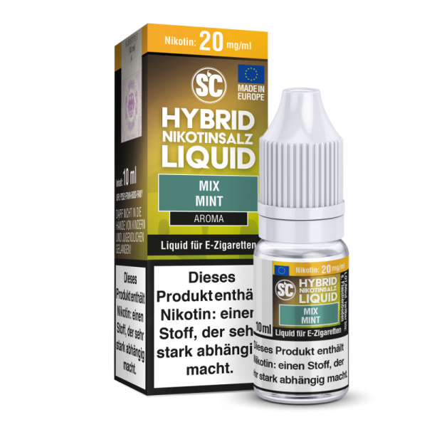 SC - Mix Mint - 10ml Hybrid Nikotinsalz Liquid