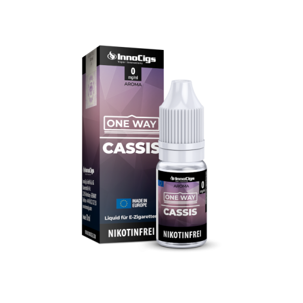 InnoCigs - One Way - Cassis - 10ml Nikotinsalz Liquid