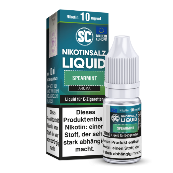 SC - Spearmint - 10ml Nikotinsalz Liquid