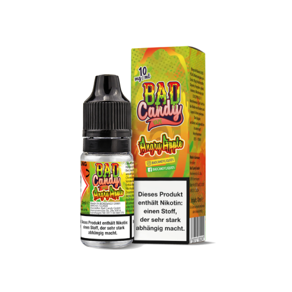 Bad Candy Liquids - Angry Apple - 10ml Nikotinsalz Liquid