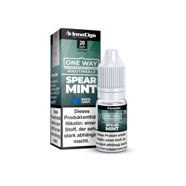 InnoCigs - One Way - Spearmint - 10ml Nikotinsalz Liquid