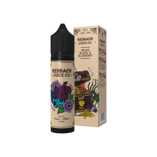 Redback Juice Co. - Grape Black & Blueberry - 14 ml Aroma