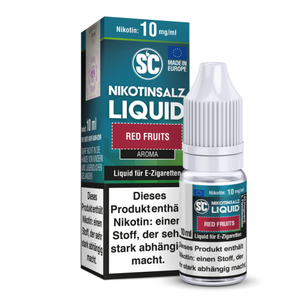 SC - Red Fruits - 10ml Nikotinsalz Liquid 10mg/ml