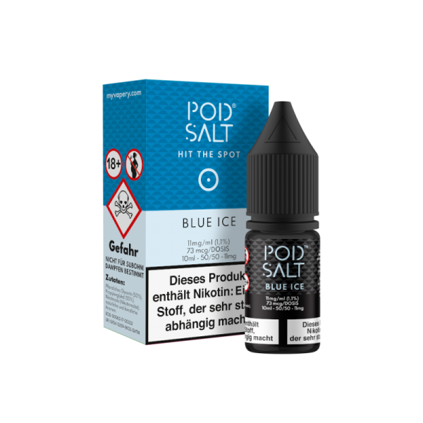 Pod Salt - Blue Ice - 10ml Nikotinsalz Liquid