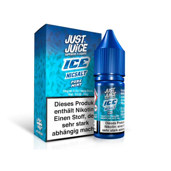 Just Juice - Pure Mint Ice - 10ml Nikotinsalz Liquid