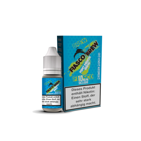 Fiasco Brew - Mint Menth Brew - 10ml Hybrid Nikotinsalz Liquid