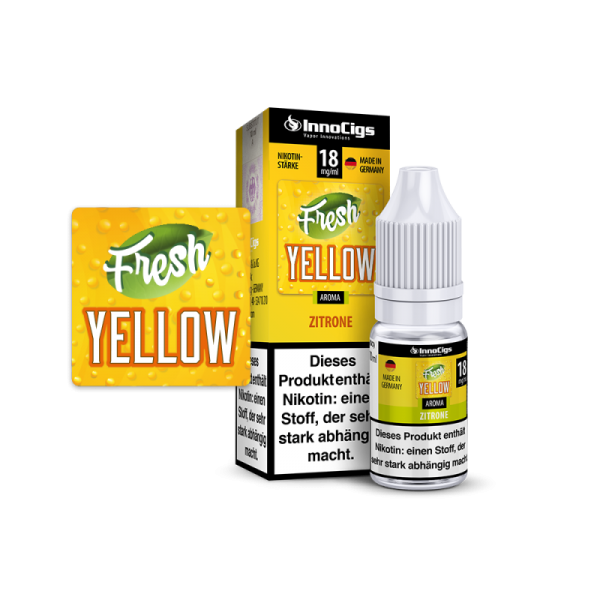 InnoCigs - Fresh Yellow - 10ml Liquid