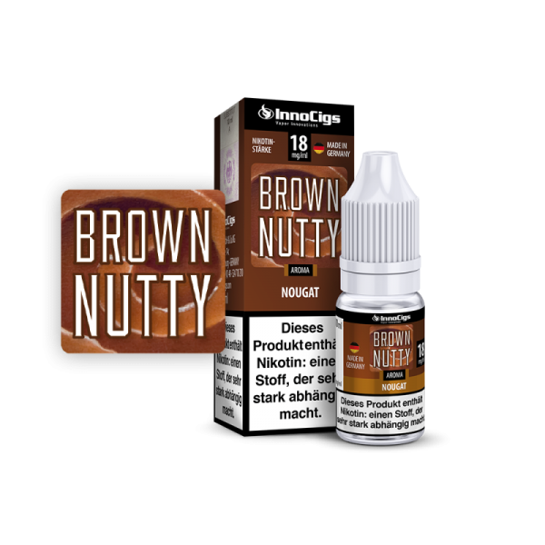 InnoCigs - Brown Nutty Nougat  - 10ml Liquid