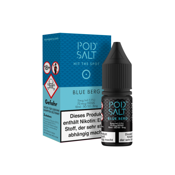 Pod Salt - Blue Berg - 10ml Nikotinsalz Liquid